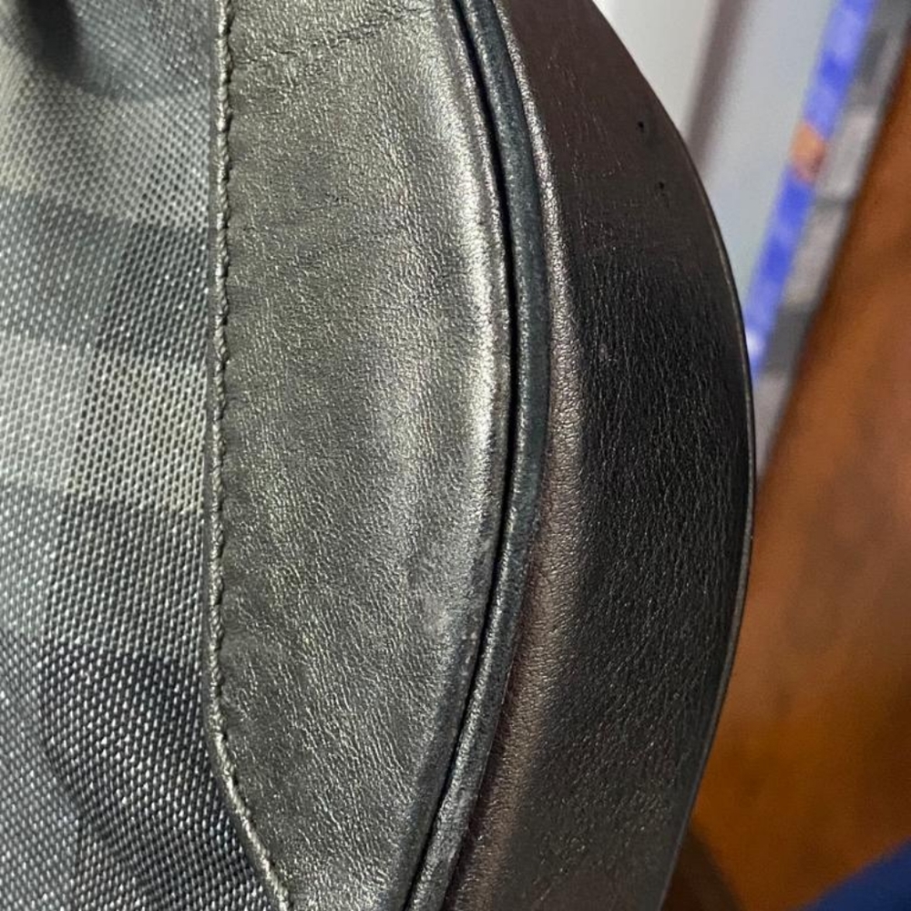 Burberry Black and Brown Plaid Leather Hobo Bag - Picture 6 of 14
